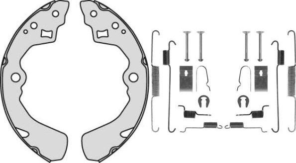 MGA K812003 - Kit ganasce freno autozon.pro