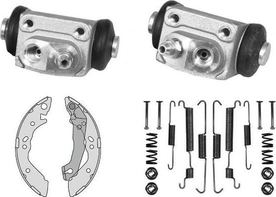 MGA K797939 - Kit ganasce freno autozon.pro