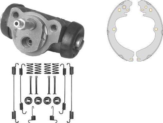 MGA K766990 - Kit ganasce freno autozon.pro