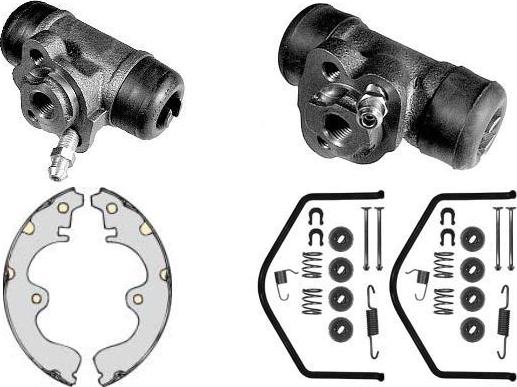 MGA K713324 - Kit ganasce freno autozon.pro