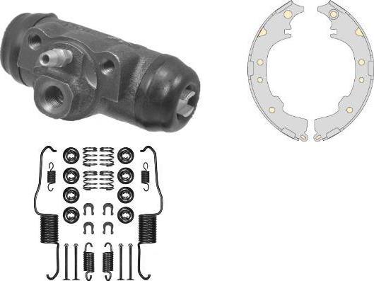 MGA K778987 - Kit ganasce freno autozon.pro