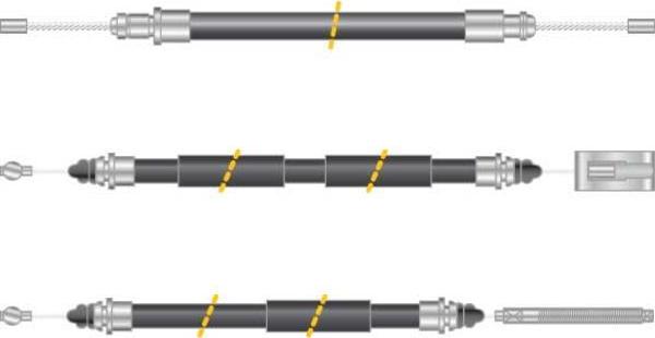 MGA KC4573 - Cavo comando, Freno stazionamento autozon.pro