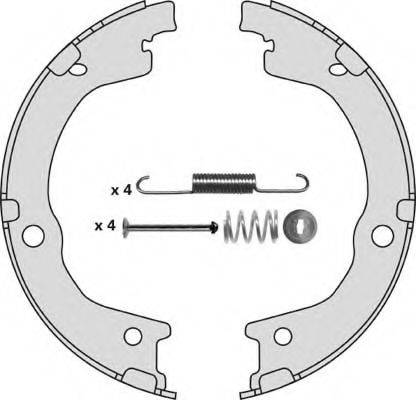 MGA M887R - Kit ganasce, Freno stazionamento autozon.pro