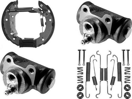 MGA PM515908 - Kit ganasce freno autozon.pro