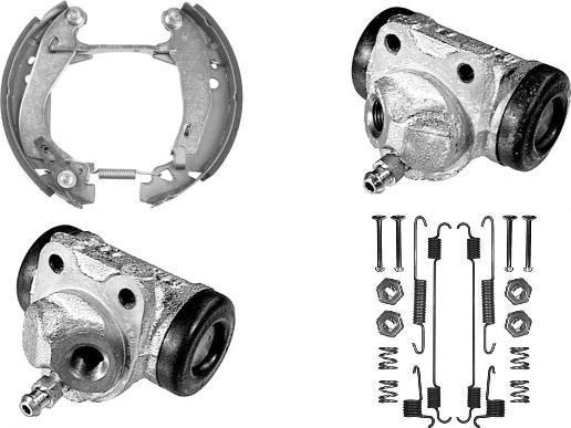 MGA PM607609 - Kit ganasce freno autozon.pro