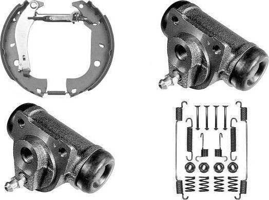 MGA PM635117 - Kit ganasce freno autozon.pro