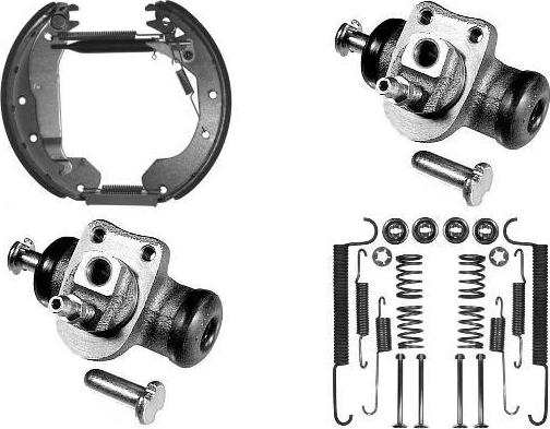 MGA PM630517 - Kit ganasce freno autozon.pro