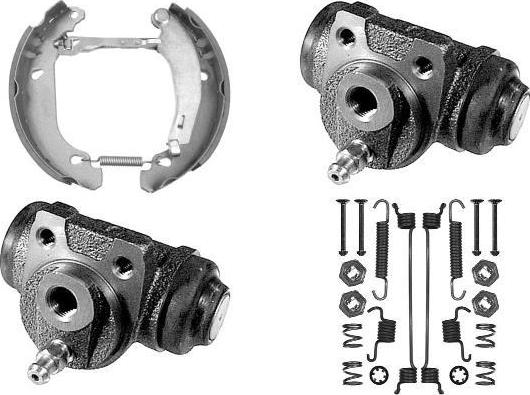 MGA PM631929 - Kit ganasce freno autozon.pro