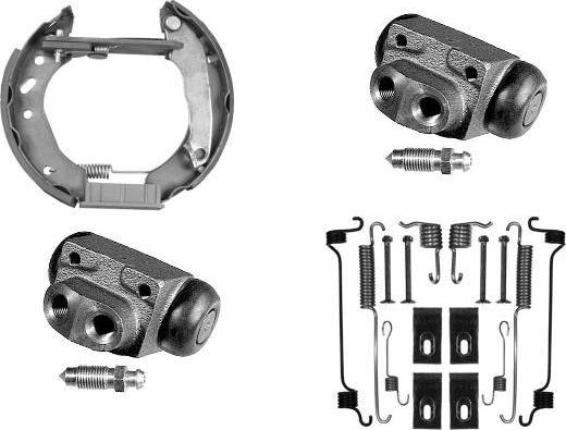 MGA PM674467 - Kit ganasce freno autozon.pro