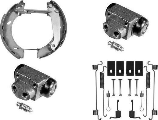 MGA PM675466 - Kit ganasce freno autozon.pro