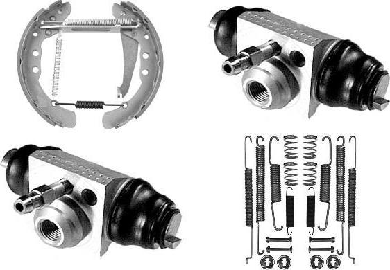 MGA PM677574 - Kit ganasce freno autozon.pro