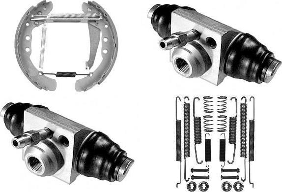 MGA PM677573 - Kit ganasce freno autozon.pro