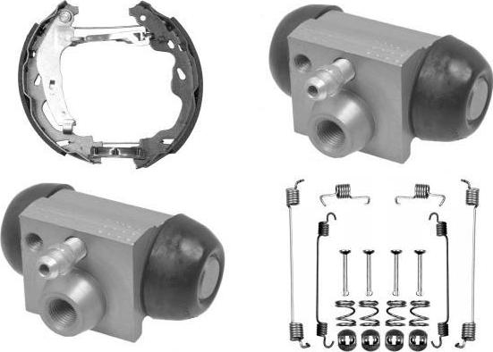 MGA PM831984 - Kit ganasce freno autozon.pro