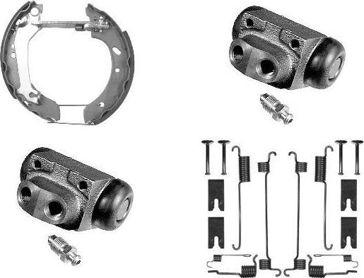 MGA PM747463 - Kit ganasce freno autozon.pro