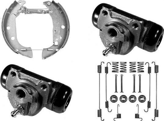 MGA PM755790 - Kit ganasce freno autozon.pro