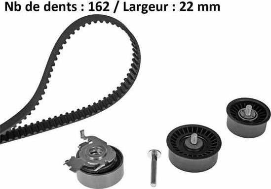 MGA X495H2 - Kit cinghie dentate autozon.pro