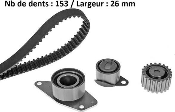 MGA X450H1 - Kit cinghie dentate autozon.pro