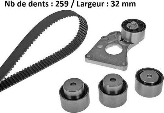 MGA X469H1 - Kit cinghie dentate autozon.pro