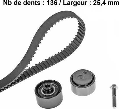 MGA X482H1 - Kit cinghie dentate autozon.pro