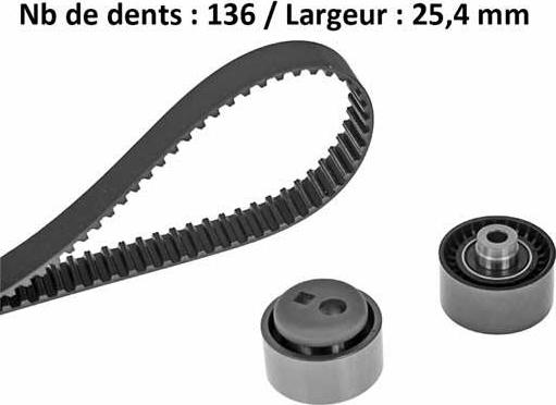 MGA X482H2 - Kit cinghie dentate autozon.pro