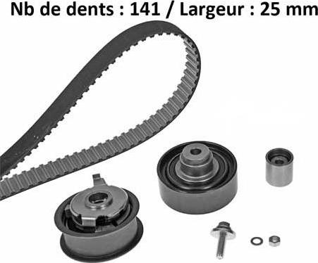 MGA X435H2 - Kit cinghie dentate autozon.pro