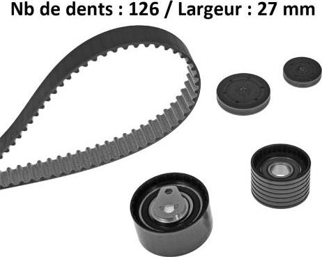 MGA X546H2 - Kit cinghie dentate autozon.pro