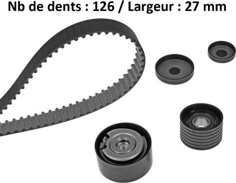 MGA X546H2 - Kit cinghie dentate autozon.pro