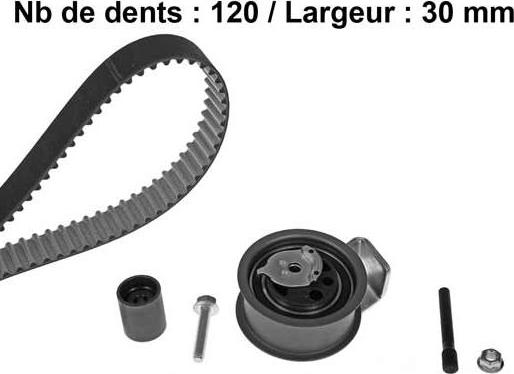 MGA X543H1 - Kit cinghie dentate autozon.pro