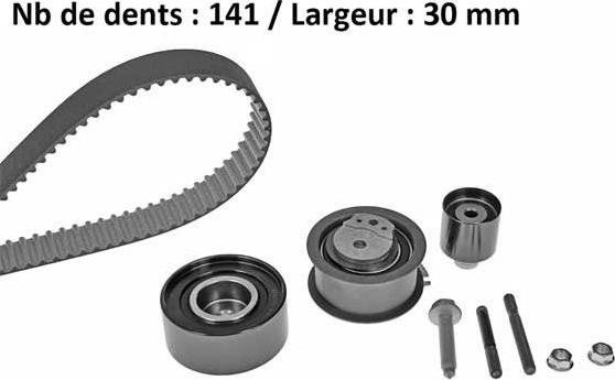 MGA X587H1 - Kit cinghie dentate autozon.pro