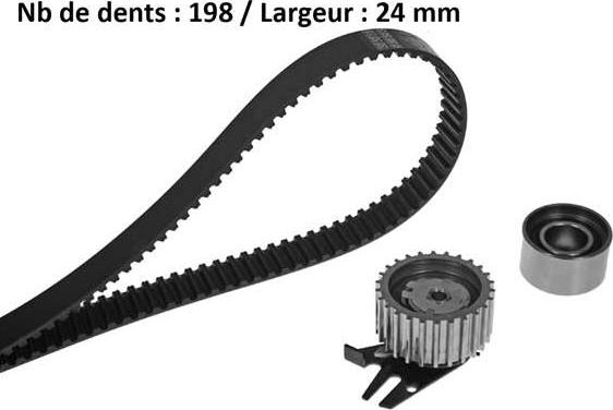 MGA X578H1 - Kit cinghie dentate autozon.pro