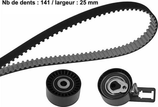 MGA X647H1 - Kit cinghie dentate autozon.pro