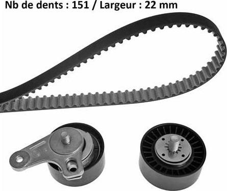 MGA X626H1 - Kit cinghie dentate autozon.pro