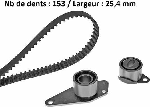 MGA X2971 - Kit cinghie dentate autozon.pro