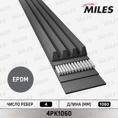 Miles 4PK1060 - Cinghia Poly-V autozon.pro