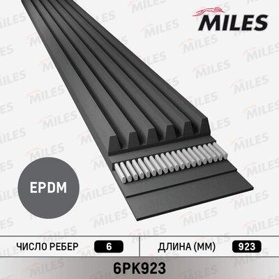 Miles 6PK923 - Cinghia Poly-V autozon.pro