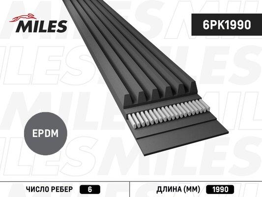 Miles 6PK1990 - Cinghia Poly-V autozon.pro