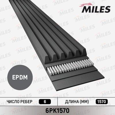 Miles 6PK1570 - Cinghia Poly-V autozon.pro