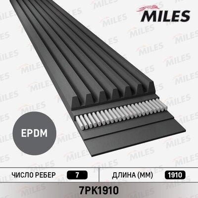 Miles 7PK1910 - Cinghia Poly-V autozon.pro