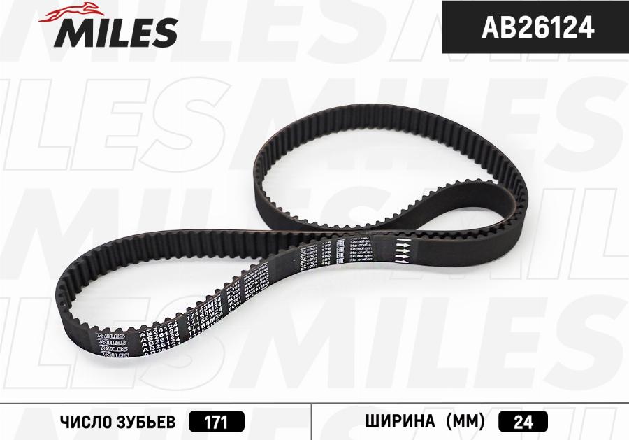 Miles AB26124 - Cinghia dentata autozon.pro