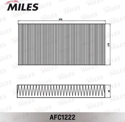 Miles AFC1222 - Filtro, Aria abitacolo autozon.pro