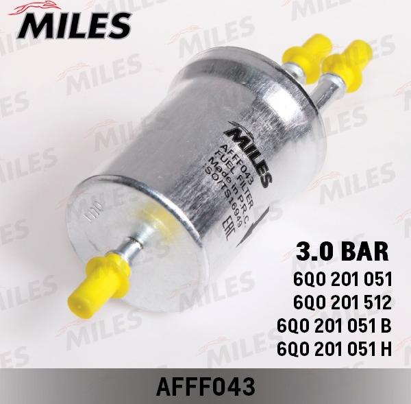 Miles AFFF043 - Filtro carburante autozon.pro