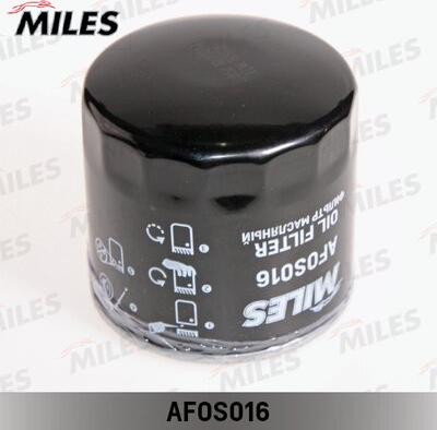 Miles AFOS016 - Filtro olio autozon.pro