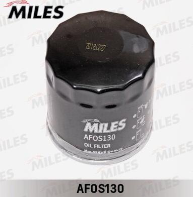 Miles AFOS130 - Filtro olio autozon.pro