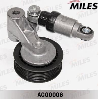 Miles AG00006 - Tendicinghia, Cinghia Poly-V autozon.pro