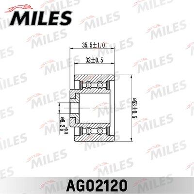 Miles AG02120 - Galoppino / Guidacinghia, Cinghia dentata autozon.pro