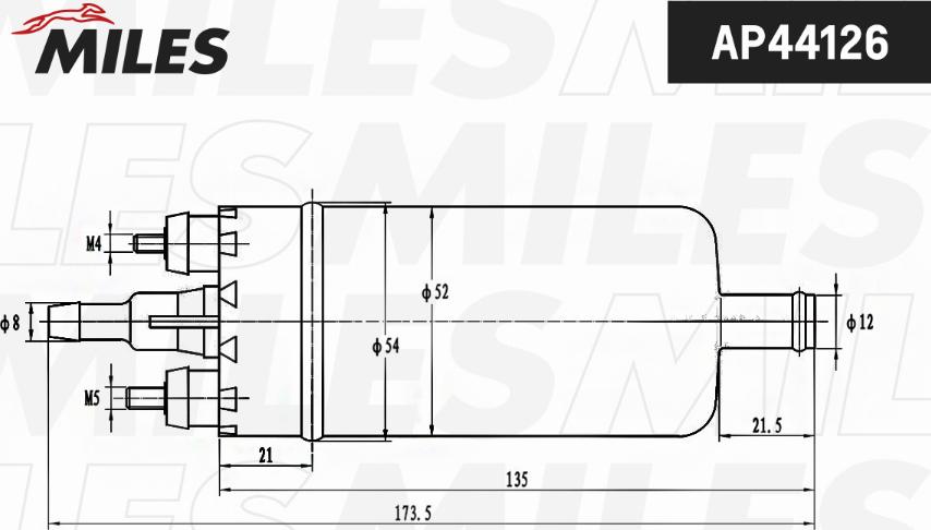 Miles AP44126 - Pompa carburante autozon.pro