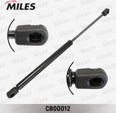 Miles CB00012 - Ammortizatore pneumatico, Cofano bagagli / vano carico autozon.pro