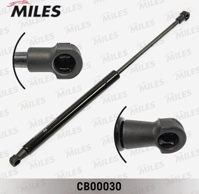 Miles CB00030 - Ammortizzatore pneumatico, Cofano motore autozon.pro