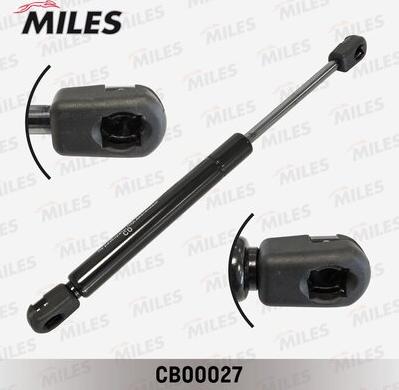 Miles CB00027 - Ammortizatore pneumatico, Cofano bagagli / vano carico autozon.pro