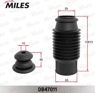 Miles DB47011 - Kit parapolvere, Ammortizzatore autozon.pro